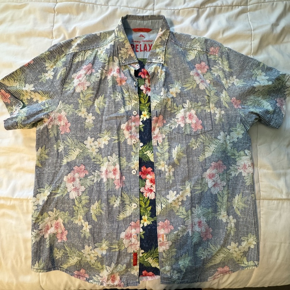 Tommy Bahama Searsucker Men's polo